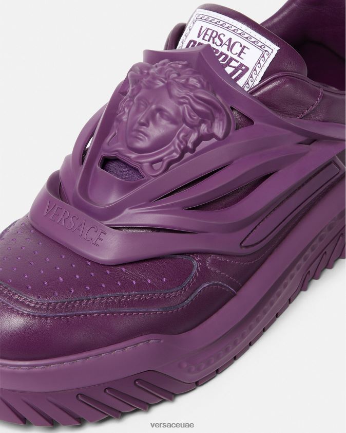 رجال أحذية أوديسيا الرياضية Versace البنفسجي 0FVD2J1525 حذاء