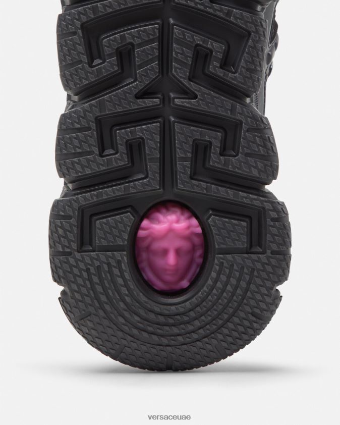 رجال أحذية تريجريكا الرياضية Versace أسود 0FVD2J1527 حذاء