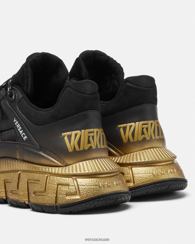 رجال أحذية تريجريكا الرياضية Versace أسود 0FVD2J1527 حذاء