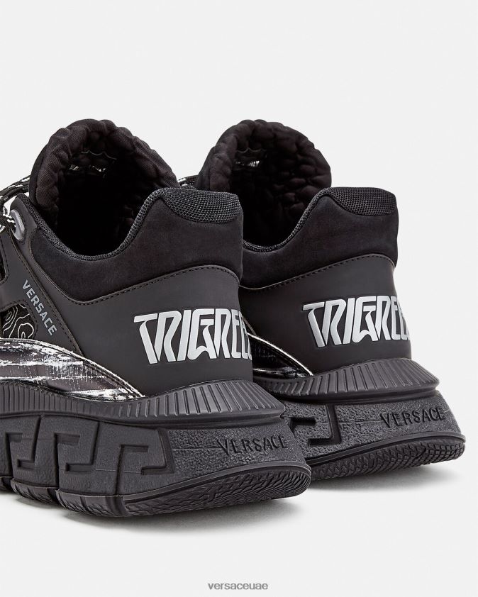 رجال أحذية تريجريكا الرياضية Versace أسود 0FVD2J1529 حذاء