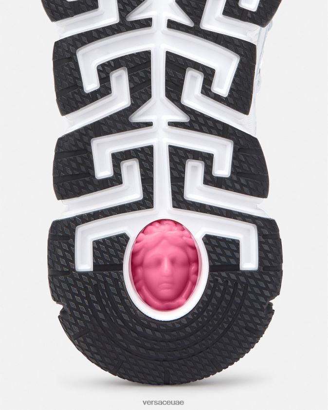 رجال أحذية تريجريكا الرياضية Versace أبيض 0FVD2J1530 حذاء