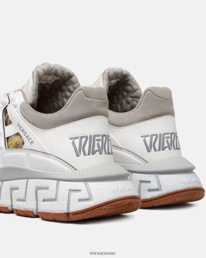 رجال أحذية تريجريكا الرياضية Versace أبيض 0FVD2J1532 حذاء