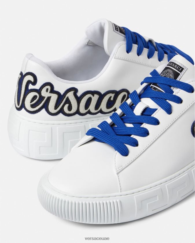 رجال المدربين اليونانيين Versace لون واحد 0FVD2J1557 حذاء