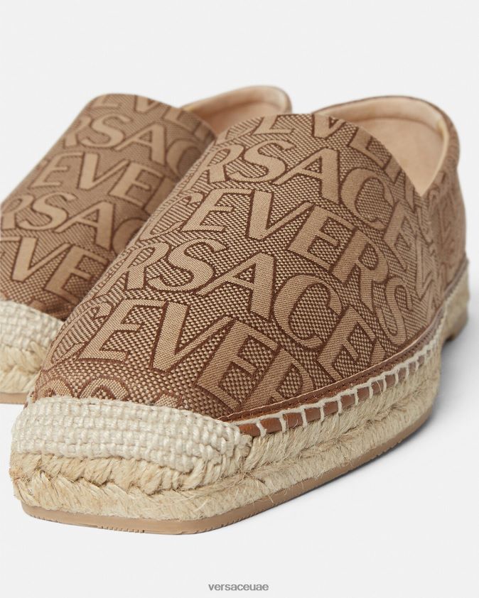 رجال كل انحاء رياضة قماشية Versace بني 0FVD2J1563 حذاء