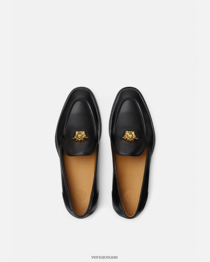 رجال النعال لا ميدوسا Versace أسود 0FVD2J1569 حذاء