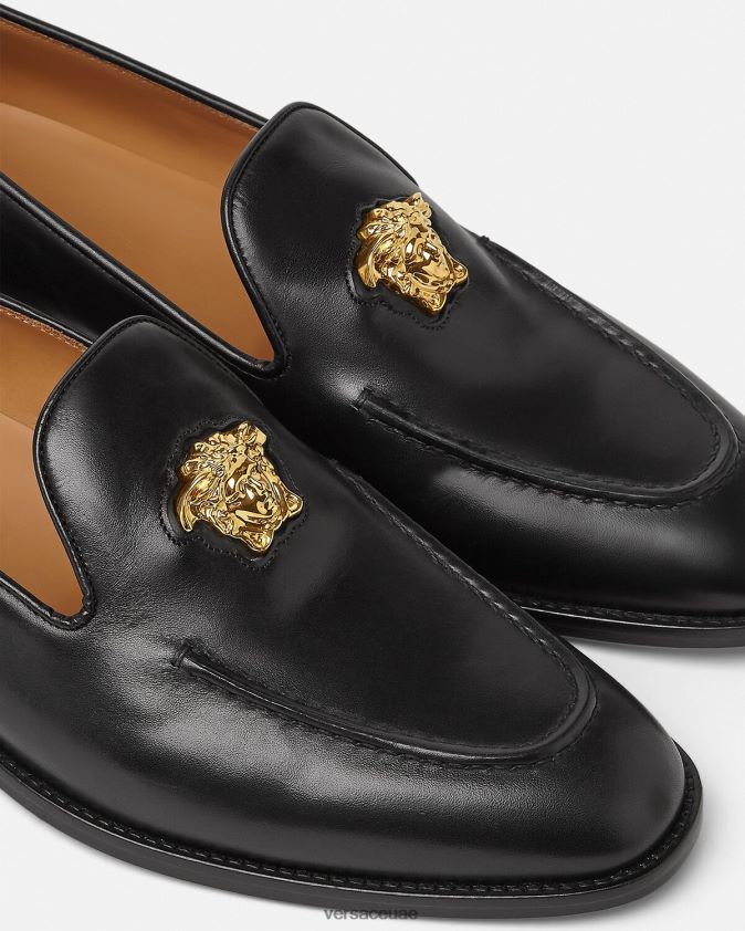 رجال النعال لا ميدوسا Versace أسود 0FVD2J1569 حذاء