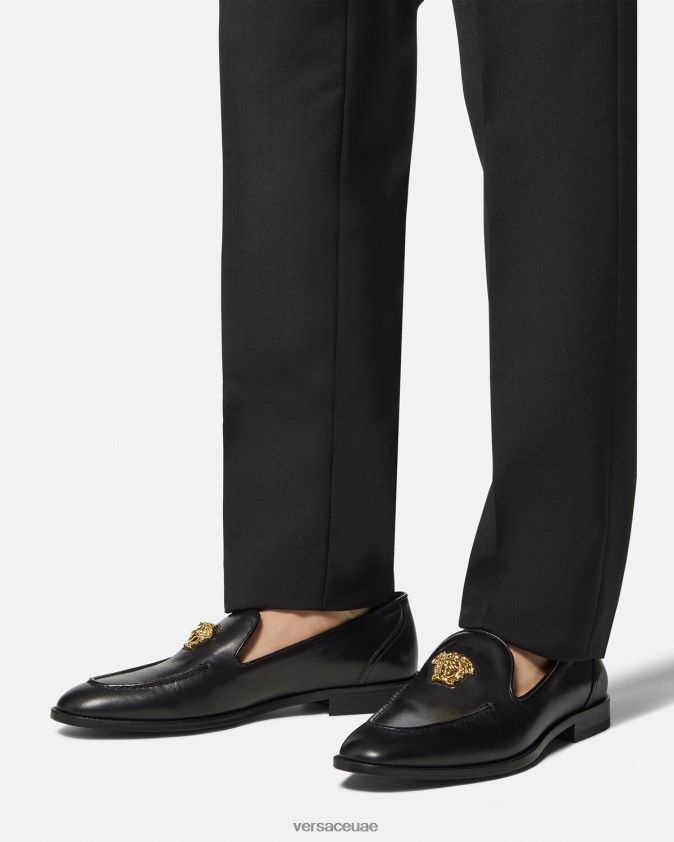 رجال النعال لا ميدوسا Versace أسود 0FVD2J1569 حذاء