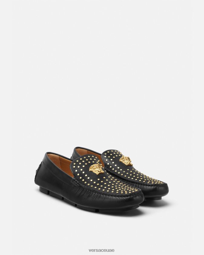 رجال حذاء لوفر لا ميدوسا Versace أسود 0FVD2J1573 حذاء