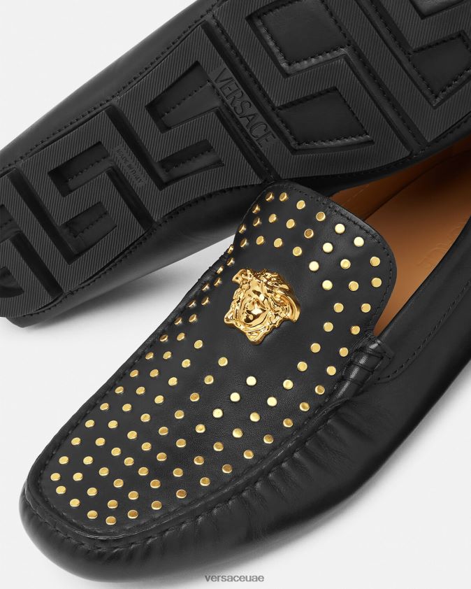 رجال حذاء لوفر لا ميدوسا Versace أسود 0FVD2J1573 حذاء