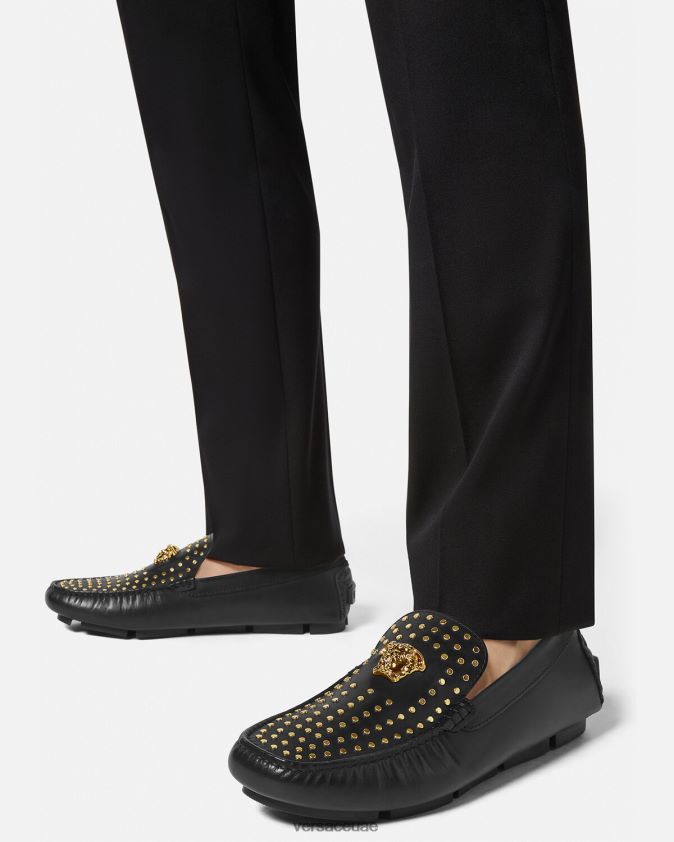 رجال حذاء لوفر لا ميدوسا Versace أسود 0FVD2J1573 حذاء