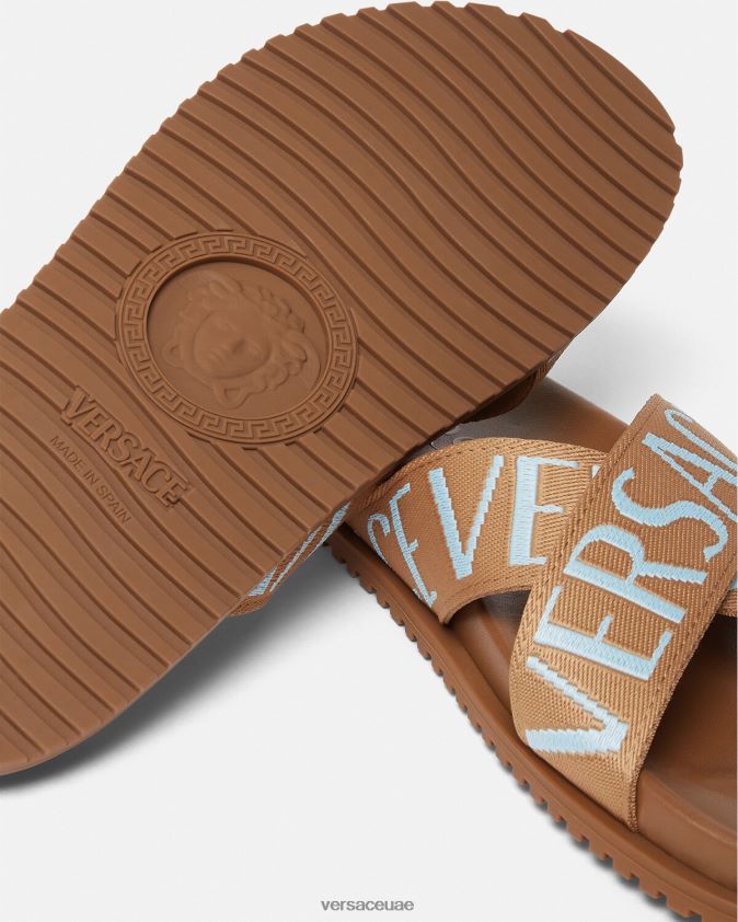 رجال كل انحاء الصنادل Versace مطبعة 0FVD2J1585 حذاء
