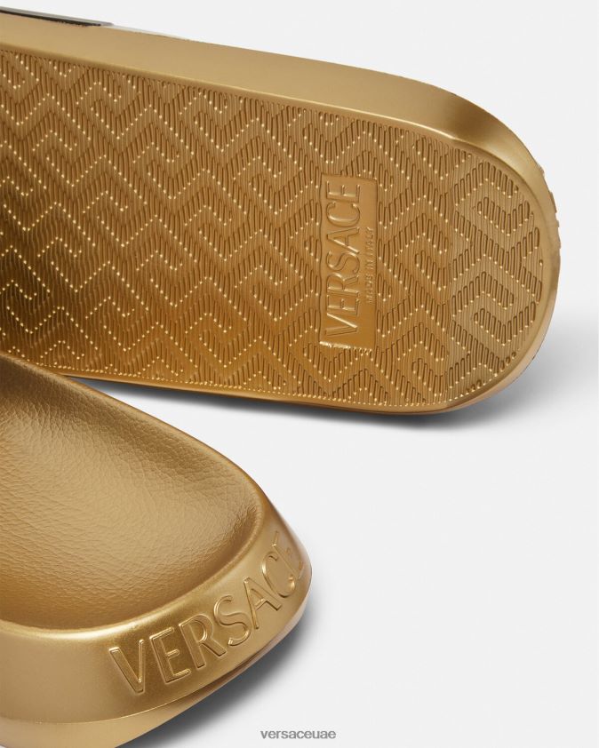 رجال شرائح لا ميدوسا Versace أسود 0FVD2J1587 حذاء