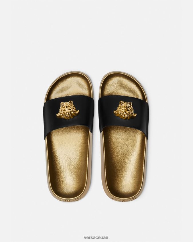 رجال شرائح لا ميدوسا Versace أسود 0FVD2J1587 حذاء