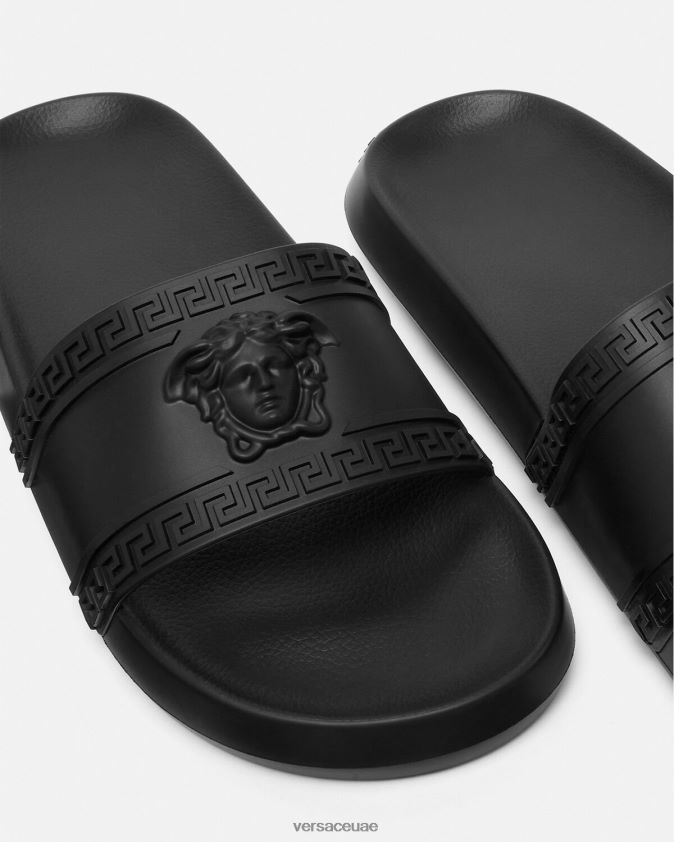 رجال المتزلجون بالازو Versace أسود 0FVD2J1592 حذاء