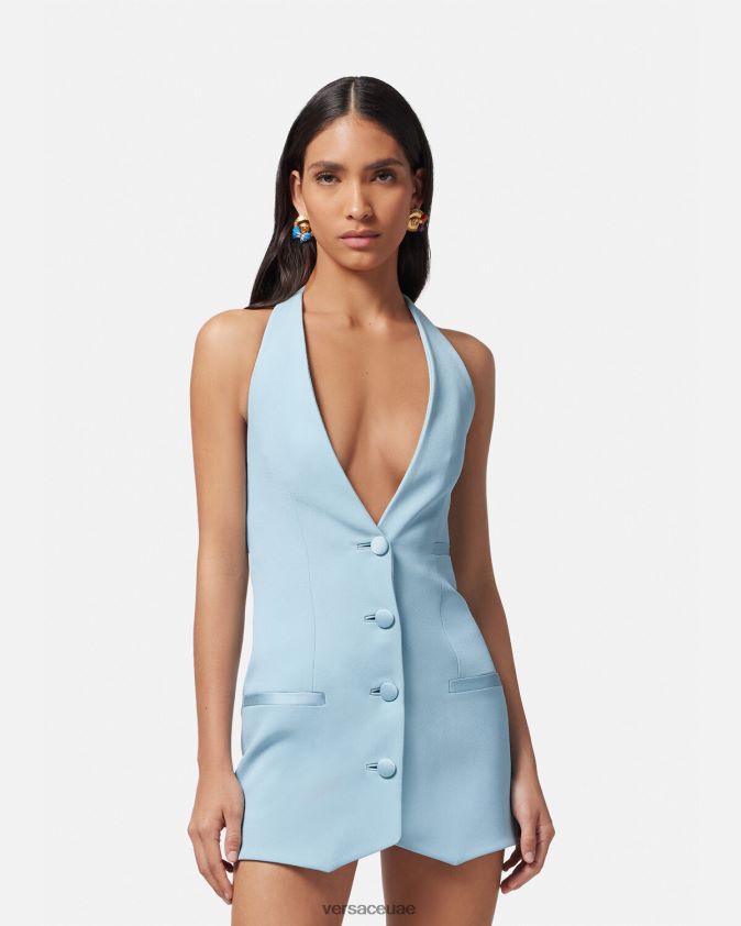 نحيف فستان سترة صغيرة Versace لون واحد 0FVD2J15 ملابس