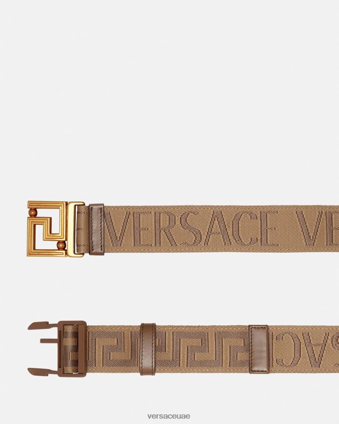 رجال حزام ذو وجهين Versace بني 0FVD2J1612 مُكَمِّلات