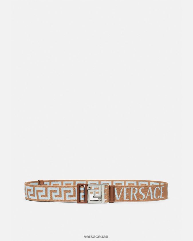 رجال حزام ذو وجهين Versace اللون البيج 0FVD2J1613 مُكَمِّلات