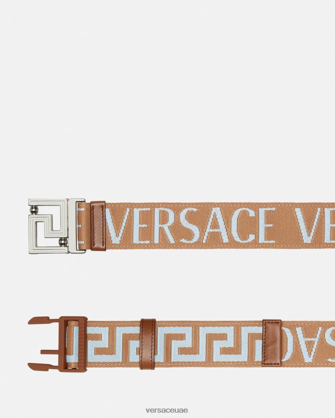 رجال حزام ذو وجهين Versace اللون البيج 0FVD2J1613 مُكَمِّلات