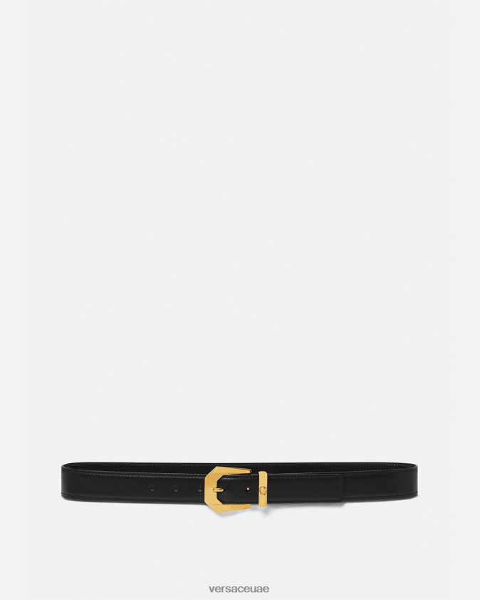 رجال حزام جلد ميدوسا Versace أسود 0FVD2J1616 مُكَمِّلات