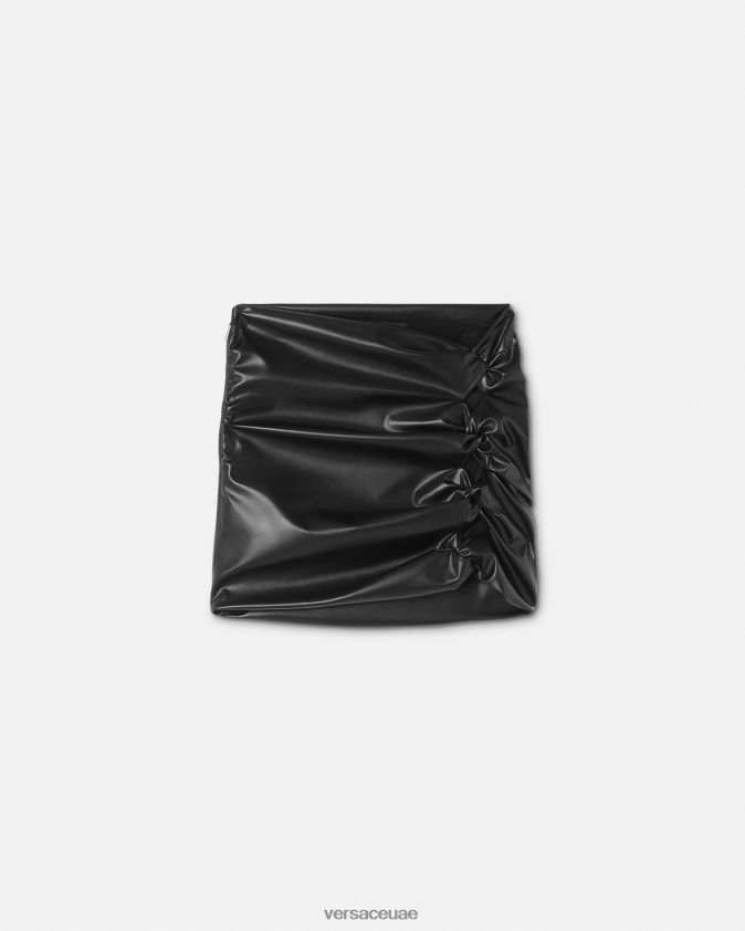 نحيف تنورة صغيرة معقودة Versace أسود 0FVD2J162 ملابس
