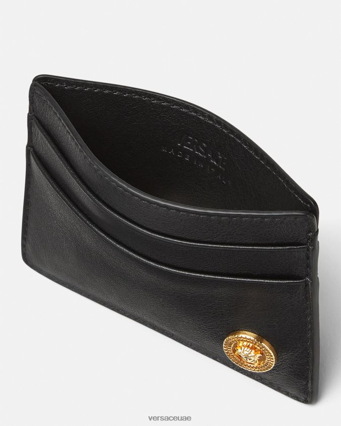 رجال حامل بطاقة ميدوسا بيجي Versace أسود 0FVD2J1635 مُكَمِّلات