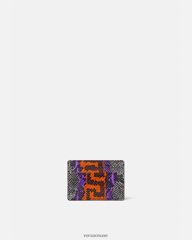 رجال حامل بطاقة طباعة بيثون اليونان Versace مطبعة 0FVD2J1651 مُكَمِّلات