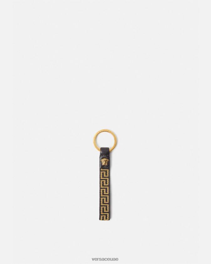 رجال سلسلة المفاتيح اليونانية Versace الذهب الأسود 0FVD2J1656 مُكَمِّلات