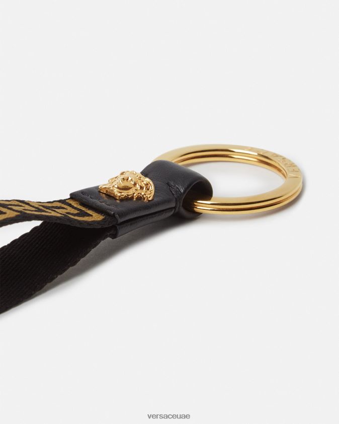 رجال سلسلة المفاتيح اليونانية Versace الذهب الأسود 0FVD2J1656 مُكَمِّلات