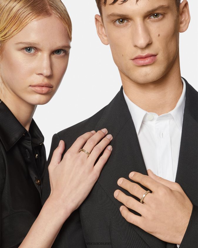 رجال حلقة مفاتيح يونانية محفورة Versace ذهب 0FVD2J1687 مُكَمِّلات