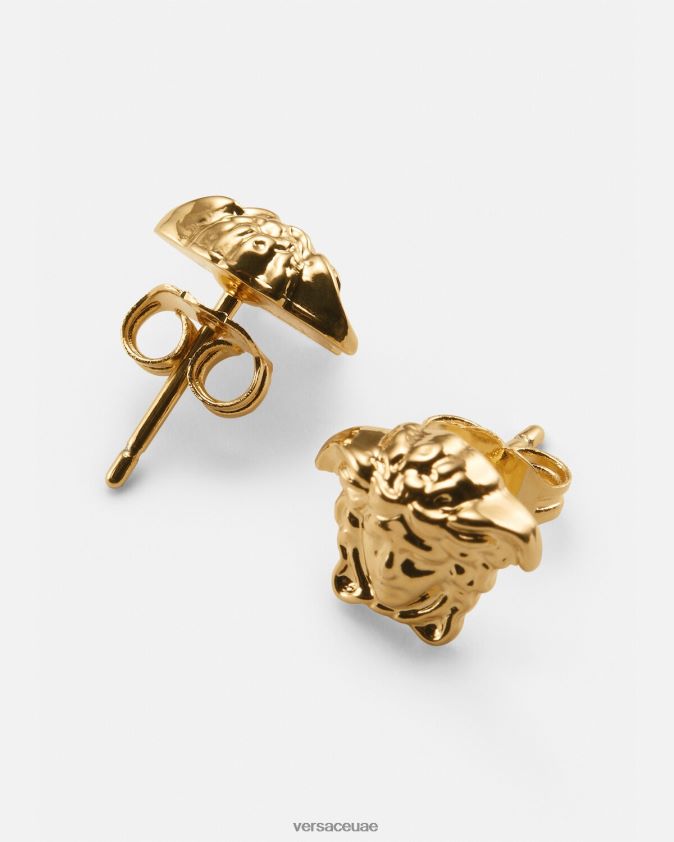 رجال أقراط ميدوسا Versace الذهب الدافئ 0FVD2J1689 مُكَمِّلات