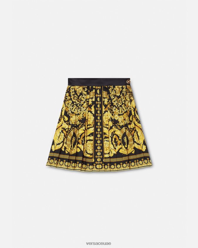 نحيف تنورة بكسرات باروكو Versace مطبعة 0FVD2J169 ملابس