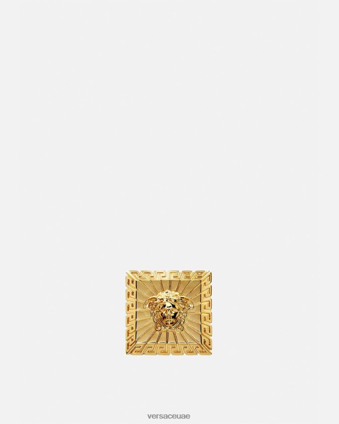 رجال خاتم ميدوسا المربع Versace ذهب 0FVD2J1691 مُكَمِّلات