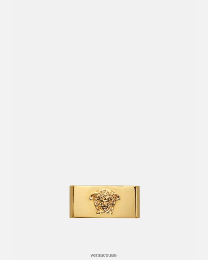 رجال حلقة شعار ميدوسا Versace ذهب 0FVD2J1694 مُكَمِّلات