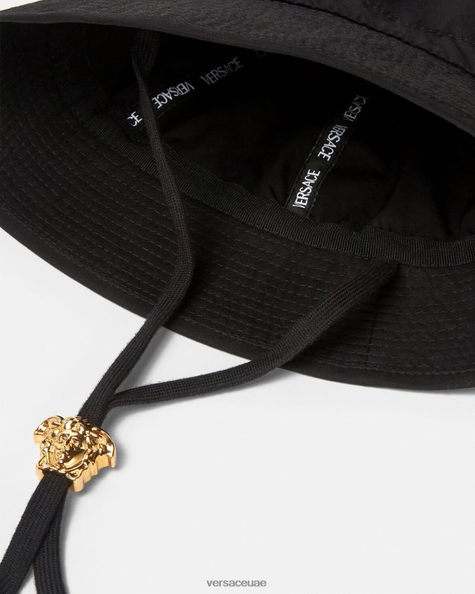 نحيف قبعة دلو ميدوسا Versace أسود 0FVD2J1700 مُكَمِّلات