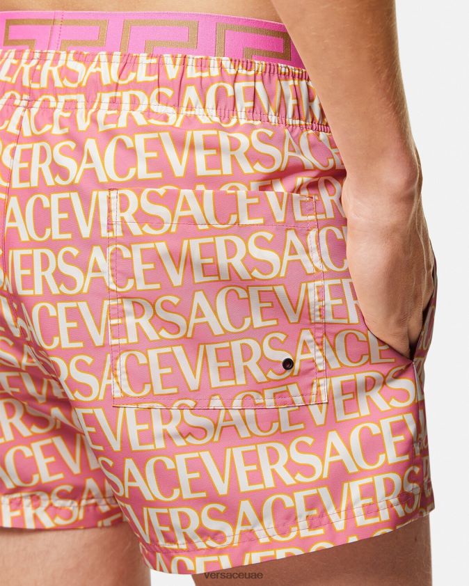 رجال كل انحاء السباحة السراويل Versace مطبعة 0FVD2J1793 الملابس الداخلية وملابس البحر