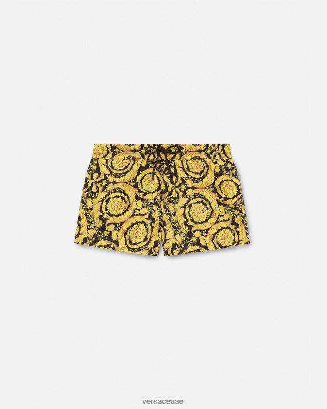رجال باروكو شورت السباحة Versace مطبعة 0FVD2J1804 الملابس الداخلية وملابس البحر