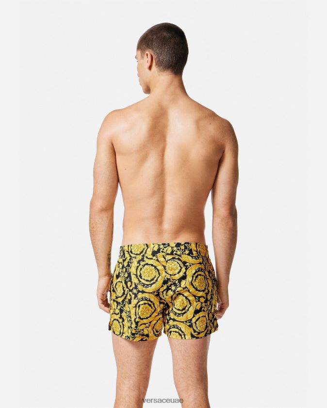 رجال باروكو شورت السباحة Versace مطبعة 0FVD2J1804 الملابس الداخلية وملابس البحر