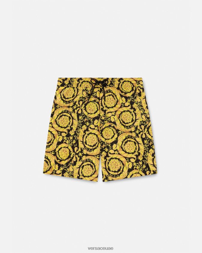 رجال شورت باروكو Versace مطبعة 0FVD2J1806 الملابس الداخلية وملابس البحر