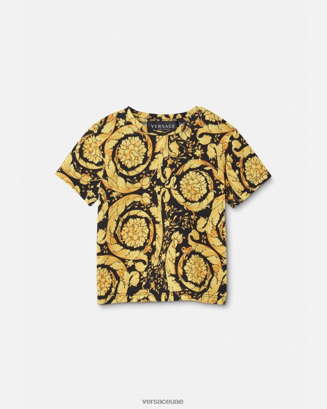 أطفال تي شيرت باروكو للأطفال Versace مطبعة 0FVD2J1859 ملابس