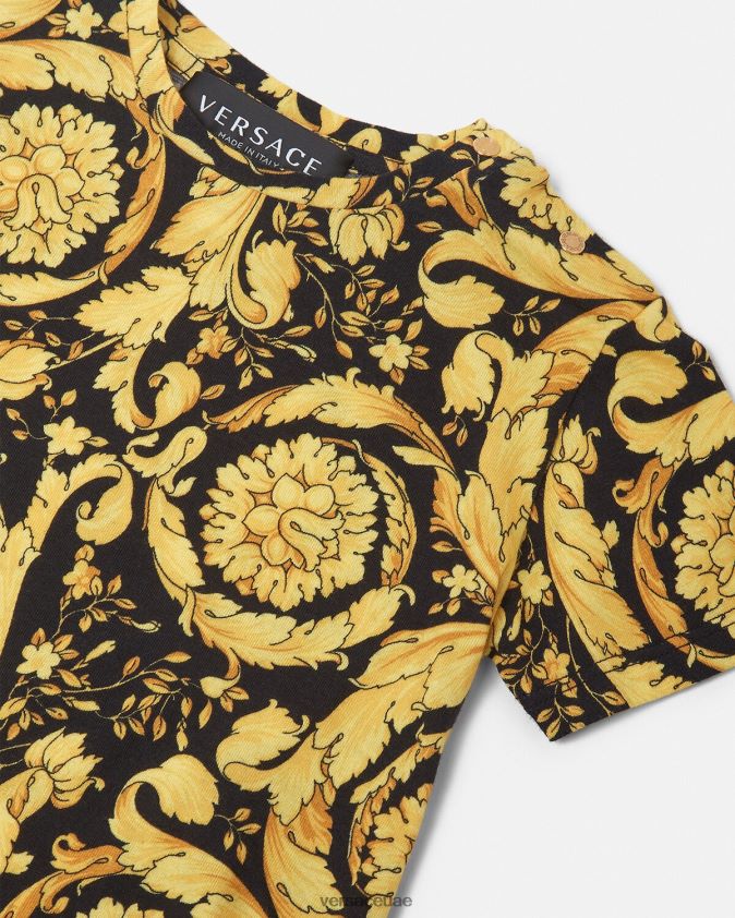 أطفال تي شيرت باروكو للأطفال Versace مطبعة 0FVD2J1859 ملابس