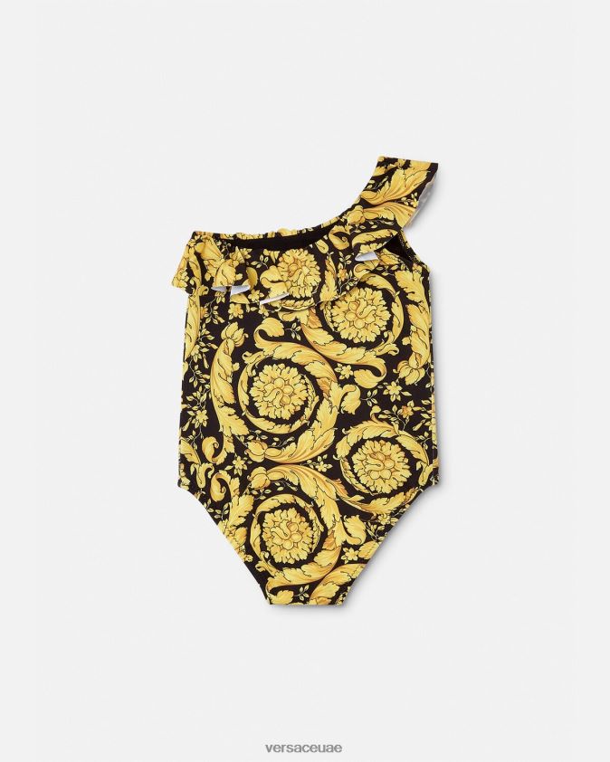 أطفال ملابس سباحة قطعة واحدة للأطفال من باروكو Versace مطبعة 0FVD2J1860 ملابس