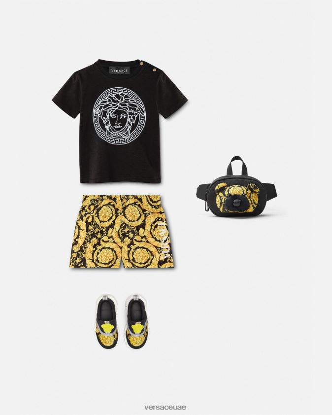 أطفال شورت السباحة للأطفال من باروكو Versace مطبعة 0FVD2J1886 ملابس