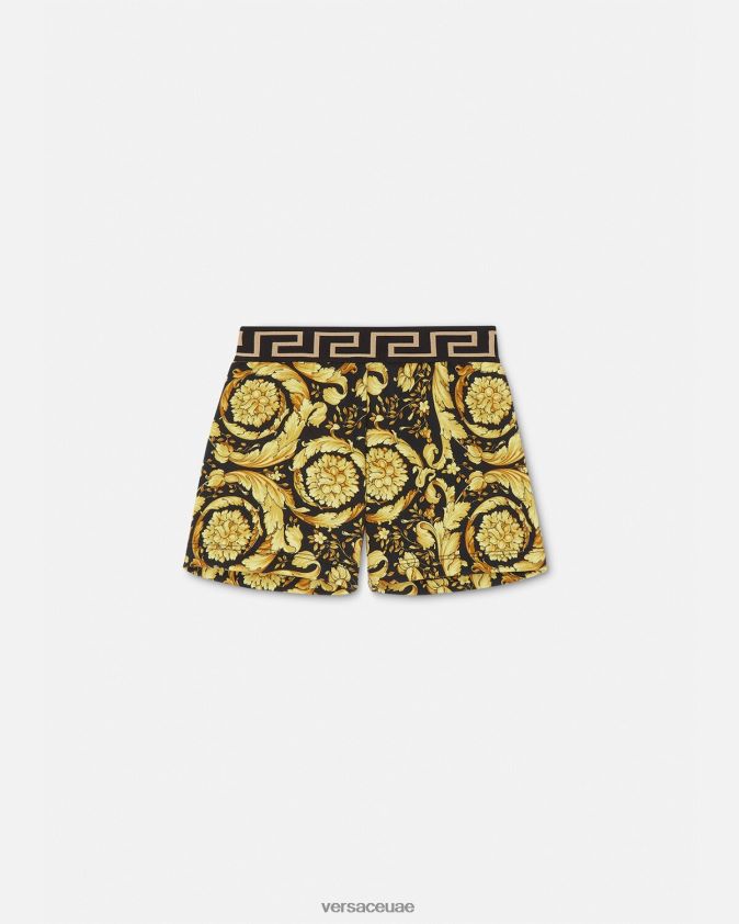 أطفال شورت باروكو للأطفال Versace مطبعة 0FVD2J1887 ملابس