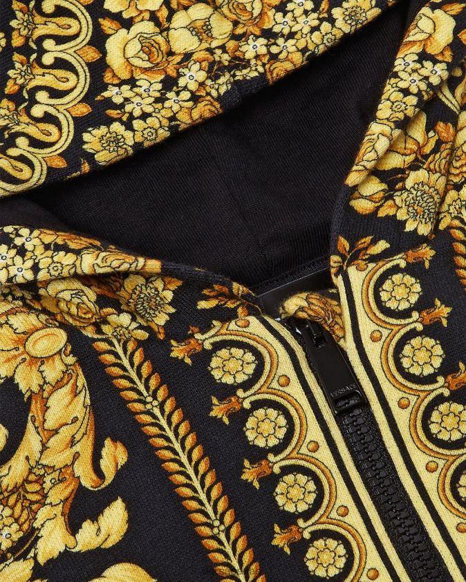 أطفال هوديي بسحاب للأطفال من باروكو Versace مطبعة 0FVD2J1893 ملابس