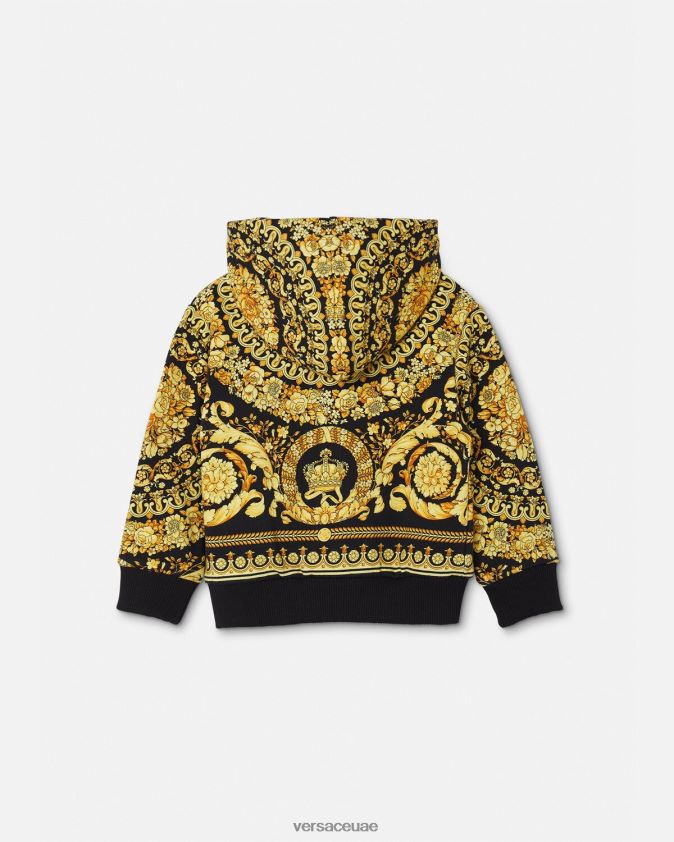 أطفال هوديي بسحاب للأطفال من باروكو Versace مطبعة 0FVD2J1893 ملابس