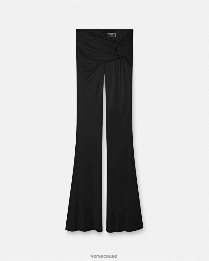 نحيف بنطال واسع معقود Versace لون واحد 0FVD2J190 ملابس