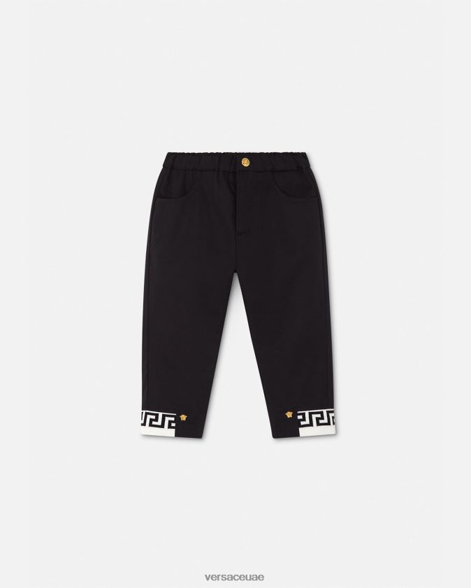 أطفال سراويل اطفال يونانية Versace أسود 0FVD2J1906 ملابس