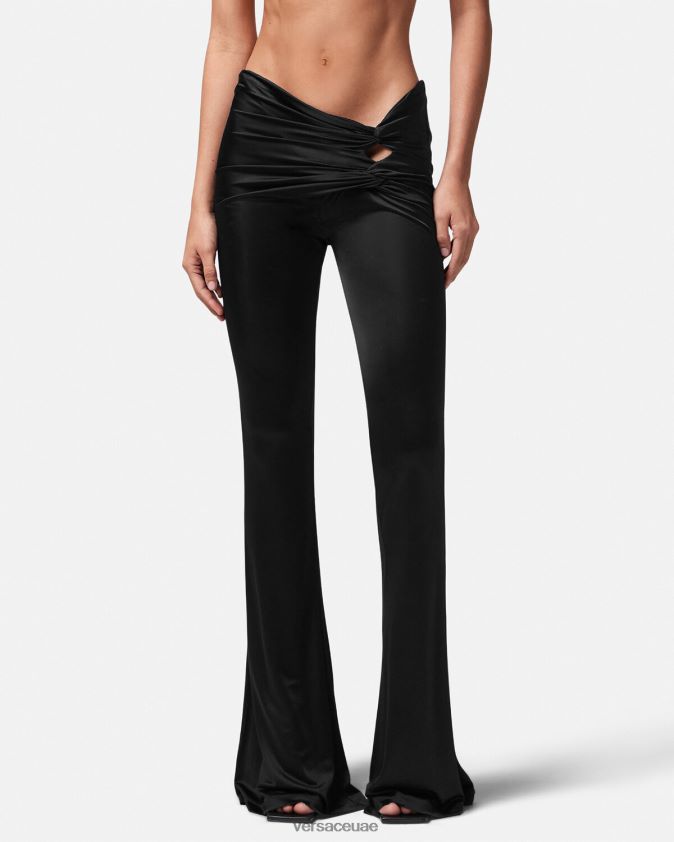 نحيف بنطال واسع معقود Versace لون واحد 0FVD2J190 ملابس