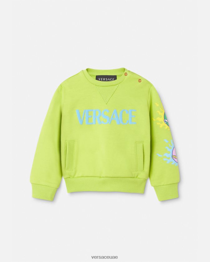 أطفال تيشيرت ميدوسا صني للأطفال Versace جير 0FVD2J1929 ملابس