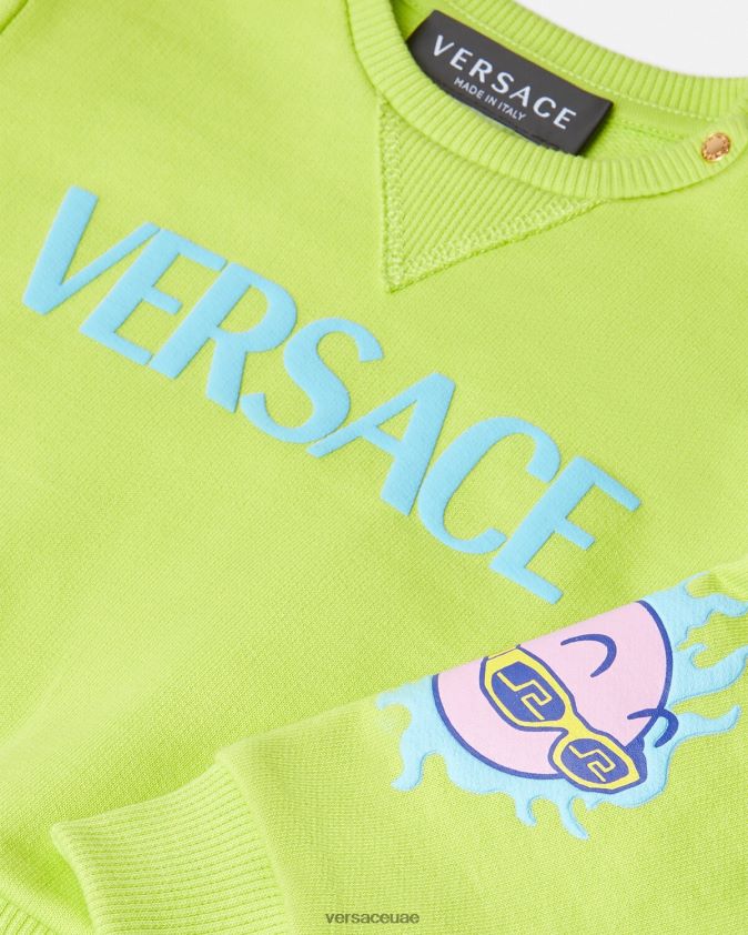 أطفال تيشيرت ميدوسا صني للأطفال Versace جير 0FVD2J1929 ملابس